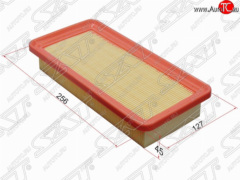 299 р. Фильтр воздушный двигателя SAT (1.3, 1.4)  Hyundai Getz  TB (2002-2005) хэтчбэк 5 дв. дорестайлинг  с доставкой в г. Горно‑Алтайск