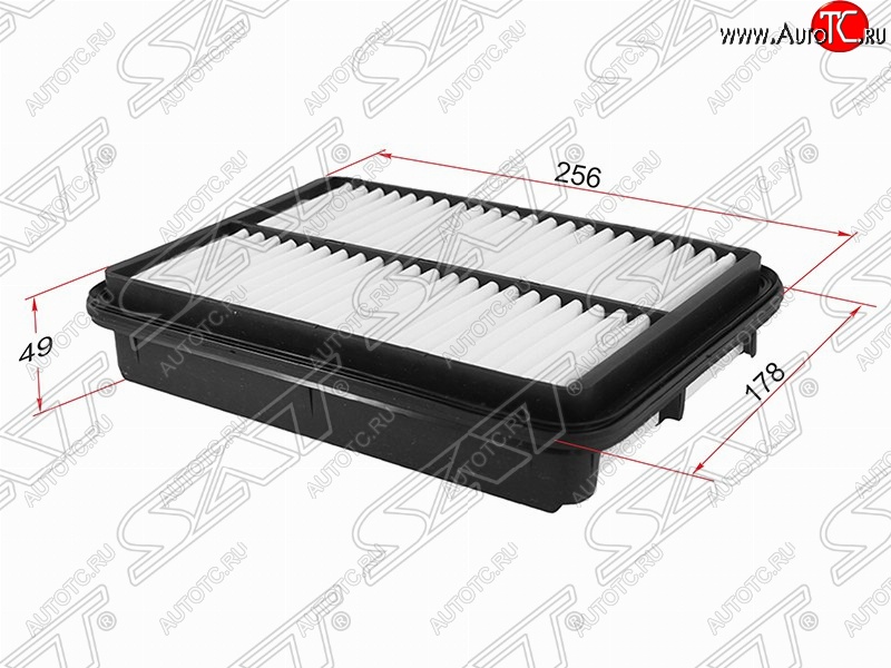 299 р. Фильтр воздушный двигателя SAT  Hyundai Santa Fe  SM (2000-2012)  с доставкой в г. Горно‑Алтайск