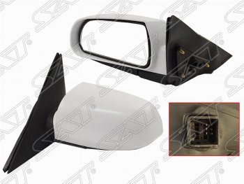 Левое боковое зеркало заднего вида SAT (электрическое) Hyundai Sonata  NF (2004-2010) дорестайлинг, рестайлинг