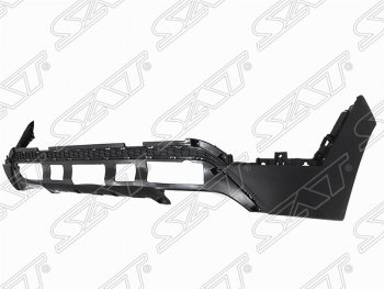 Накладка заднего бампера SAT (нижняя часть, под накладку Silver) Hyundai Tucson  TL (2015-2018) дорестайлинг