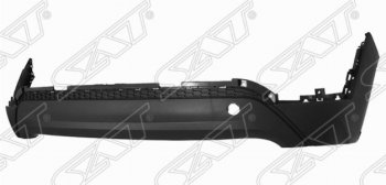 Накладка заднего бампера SAT (нижняя часть, с черным диффузором) Hyundai Tucson  TL (2015-2018) дорестайлинг