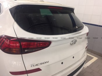 4 499 р. Спойлер АВТОКРАТ Hyundai Tucson TL рестайлинг (2018-2021) (Неокрашенный)  с доставкой в г. Горно‑Алтайск. Увеличить фотографию 2