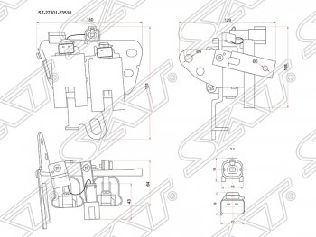 Катушка зажигания SAT  Elantra  HD, I30  FD