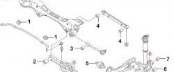 1 059 р. Полиуретановый сайлентблок цапфы задней подвески Точка Опоры KIA Ceed 1 ED дорестайлинг, хэтчбэк 5 дв. (2006-2010)  с доставкой в г. Горно‑Алтайск. Увеличить фотографию 2