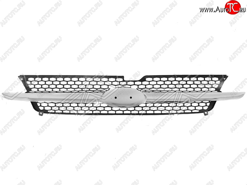 1 699 р. Решётка радиатора SAT (в сборе с хром. молдингом)  Hyundai Getz  TB (2002-2005) хэтчбэк 5 дв. дорестайлинг (Неокрашенная)  с доставкой в г. Горно‑Алтайск