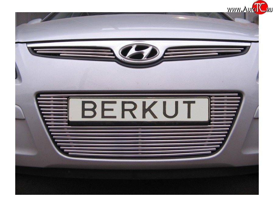 3 199 р. Декоративная вставка решетки радиатора Berkut Hyundai I30 FD универсал дорестайлинг (2007-2010)  с доставкой в г. Горно‑Алтайск