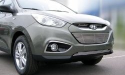 Нижняя декоративная вставка воздухозаборника Berkut Hyundai IX35 LM рестайлинг (2013-2018)