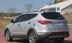 5 349 р. Комплект дефлекторов окон СТ Hyundai Santa Fe DM дорестайлинг (2012-2016)  с доставкой в г. Горно‑Алтайск. Увеличить фотографию 2