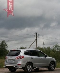 11 159 р. Защита заднего бампера Souz-96 (d60) Hyundai Santa Fe CM рестайлинг (2009-2012)  с доставкой в г. Горно‑Алтайск. Увеличить фотографию 2