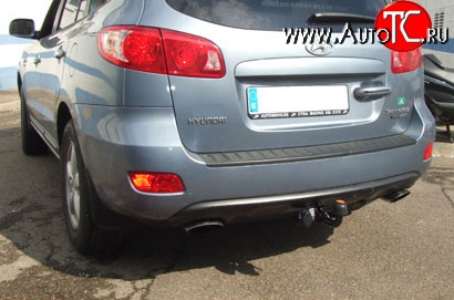 8 729 р. Фаркоп NovLine Hyundai Santa Fe CM рестайлинг (2009-2012)  с доставкой в г. Горно‑Алтайск