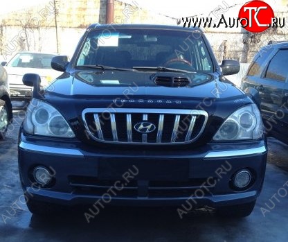 999 р. Дефлектор капота Russtal Hyundai Terracan HP дорестайлинг (2001-2004)  с доставкой в г. Горно‑Алтайск