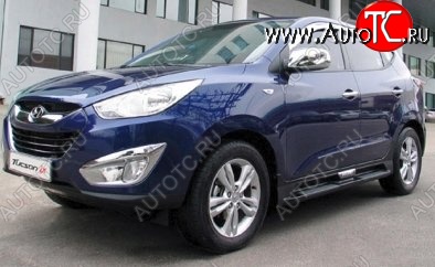 15 499 р. Пороги CT Hyundai Tucson LM (2010-2017)  с доставкой в г. Горно‑Алтайск