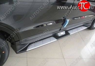 10 249 р. Пороги CT v2 Hyundai Tucson JM (2004-2010)  с доставкой в г. Горно‑Алтайск