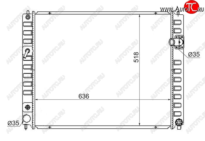 8 849 р. Радиатор двигателя SAT (пластинчатый, МКПП/АКПП)  INFINITI EX35  J50 - FX50  S51  с доставкой в г. Горно‑Алтайск