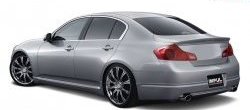 25 249 р. Накладка на задний бампер Impul INFINITI G35 V36 седан (2006-2015) (Неокрашенная)  с доставкой в г. Горно‑Алтайск. Увеличить фотографию 2