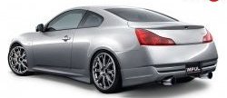 Накладка на задний бампер Impul INFINITI G37 V36 седан рестайлинг (2008-2014)