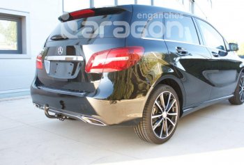 22 699 р. Фаркоп Aragon. (шар A) Mercedes-Benz GLA X156 дорестайлинг (2013-2017)  с доставкой в г. Горно‑Алтайск. Увеличить фотографию 2