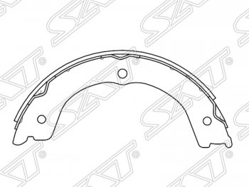 Колодки тормозные SAT (ручного тормоза) INFINITI QX56 Z62 (2010-2013)