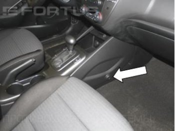 12 849 р. Замок КПП FORTUS (AT+)  KIA Cerato  3 YD (2013-2016) дорестайлинг седан  с доставкой в г. Горно‑Алтайск. Увеличить фотографию 1