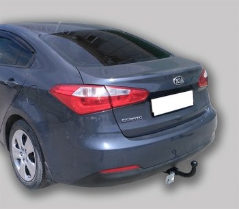 31 999 р. Фаркоп Лидер Плюс KIA Cerato 3 YD рестайлинг седан (2016-2019) (Без электропакета)  с доставкой в г. Горно‑Алтайск. Увеличить фотографию 3