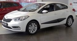 3 379 р. Молдинги RA (широкие, комплект на 4 двери)  KIA Cerato  4 BD (2018-2025) дорестайлинг седан, рестайлинг седан (Поверхность глянец (под окраску), Неокрашенные)  с доставкой в г. Горно‑Алтайск. Увеличить фотографию 4