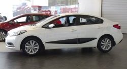 3 379 р. Молдинги RA (широкие, комплект на 4 двери)  KIA Cerato  4 BD (2018-2025) дорестайлинг седан, рестайлинг седан (Поверхность глянец (под окраску), Неокрашенные)  с доставкой в г. Горно‑Алтайск. Увеличить фотографию 5