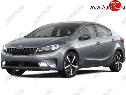 3 399 р. Передний бампер JORDEN KIA Cerato 3 YD рестайлинг седан (2016-2019) (Неокрашенный)  с доставкой в г. Горно‑Алтайск