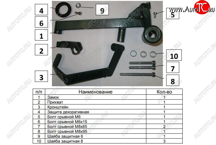 6 299 р. Замок КПП FORTUS (AT+) KIA Cerato 4 BD дорестайлинг седан (2018-2021)  с доставкой в г. Горно‑Алтайск