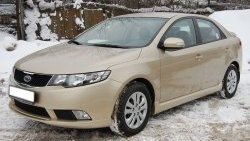 Накладка на передний бампер GT Dynamics KIA Cerato 2 TD седан (2008-2013)