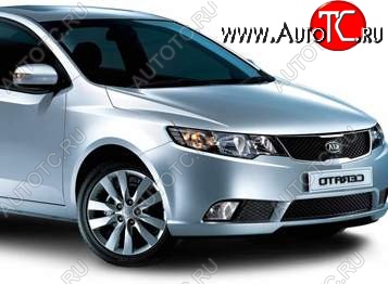 4 799 р. Правое крыло SAT (Тайвань) KIA Cerato 2 TD седан (2008-2013) (Неокрашенное)  с доставкой в г. Горно‑Алтайск