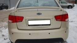 2 549 р. Спойлер GT Dynamics KIA Cerato 2 TD седан (2008-2013) (Неокрашенный)  с доставкой в г. Горно‑Алтайск. Увеличить фотографию 2