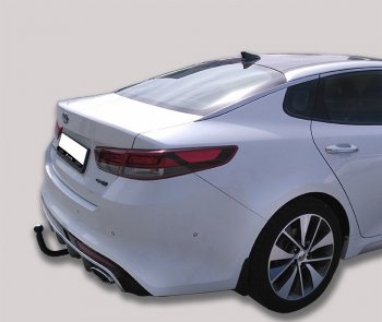 6 849 р. Фаркоп Лидер Плюс  KIA Optima ( 4 JF,  JF) (2016-2020) дорестайлинг седан, седан рестайлинг (Без электропакета)  с доставкой в г. Горно‑Алтайск. Увеличить фотографию 4