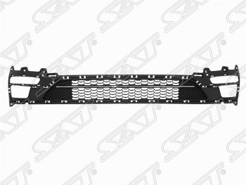 Решетка в передний бампер SAT (под диодные туманки) KIA (КИА) Rio (Рио)  3 QB (2015-2017) 3 QB рестайлинг седан