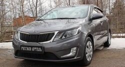 1 129 р. Реснички на фары RA KIA Rio 3 QB дорестайлингхэтчбек5дв. (2011-2015) (Неокрашенные)  с доставкой в г. Горно‑Алтайск. Увеличить фотографию 3