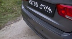 1 169 р. Защитная накладка на задний бампер RA KIA Rio 3 QB рестайлинг седан (2015-2017)  с доставкой в г. Горно‑Алтайск. Увеличить фотографию 5