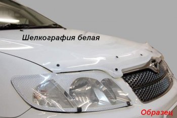 1 999 р. Дефлектор капота CA-Plastic KIA Rio X-line (2017-2021) (Classic черный, Без надписи)  с доставкой в г. Горно‑Алтайск. Увеличить фотографию 6