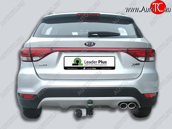 6 649 р. Фаркоп Лидер Плюс KIA Rio X рестайлинг (2020-2024) (Без электропакета)  с доставкой в г. Горно‑Алтайск