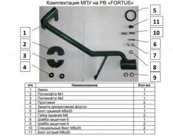 27 749 р. Замок рулевого вала FORTUS (бесштыревой) KIA Rio 4 FB дорестайлинг седан (2016-2020)  с доставкой в г. Горно‑Алтайск. Увеличить фотографию 2