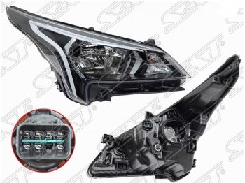 Правая передняя фара SAT KIA Rio  X (2020-2025) рестайлинг