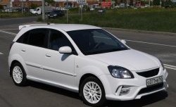 10 999 р. Передний бампер Vita Dm  KIA Rio ( 2 JB,  4 FB) (2005-2025) дорестайлинг седан, дорестайлинг, хэтчбэк 5 дв., рестайлинг, хэтчбэк 5 дв., рестайлинг седан (Без сетки, Неокрашенный)  с доставкой в г. Горно‑Алтайск. Увеличить фотографию 6