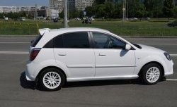 4 599 р. Комплект порогов Vita Dm  KIA Rio ( 2 JB,  4 FB) (2005-2024) дорестайлинг седан, дорестайлинг, хэтчбэк 5 дв., рестайлинг, хэтчбэк 5 дв., рестайлинг седан (Неокрашенные)  с доставкой в г. Горно‑Алтайск. Увеличить фотографию 9