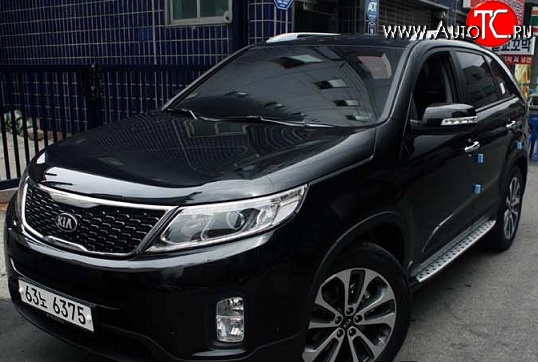 11 149 р. Пороги BMW Style KIA Sorento XM рестайлинг (2012-2015)  с доставкой в г. Горно‑Алтайск