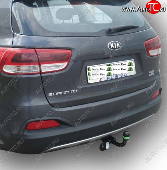 7 599 р. Фаркоп (дизель) Лидер Плюс. KIA Sorento UM/Prime дорестайлинг (2014-2018) (Без электропакета)  с доставкой в г. Горно‑Алтайск