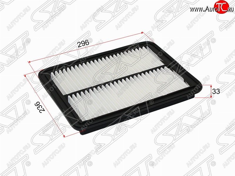 329 р. Фильтр воздушный двигателя SAT (2.4/2.5/3.5)  KIA Sorento  BL (2002-2010) дорестайлинг, рестайлинг  с доставкой в г. Горно‑Алтайск