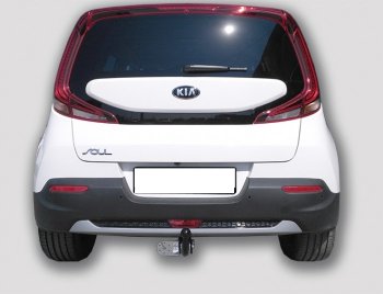 6 999 р. Фаркоп Лидер Плюс  KIA Soul  SK3 (2018-2022) (Без электропакета)  с доставкой в г. Горно‑Алтайск. Увеличить фотографию 2