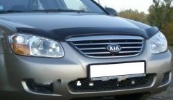 2 599 р. Дефлектор капота NovLine  KIA Spectra (2000-2009)  с доставкой в г. Горно‑Алтайск. Увеличить фотографию 1