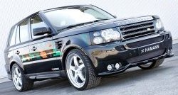 5 199 р. Пороги накладки HAMANN CONQUEROR I Land Rover Range Rover Sport 1 L320 дорестайлинг (2005-2009) (Неокрашенные)  с доставкой в г. Горно‑Алтайск. Увеличить фотографию 2