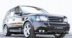 5 199 р. Пороги накладки HAMANN CONQUEROR I Land Rover Range Rover Sport 1 L320 дорестайлинг (2005-2009) (Неокрашенные)  с доставкой в г. Горно‑Алтайск. Увеличить фотографию 3