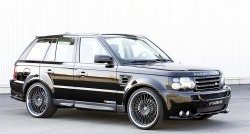 5 199 р. Пороги накладки HAMANN CONQUEROR I Land Rover Range Rover Sport 1 L320 дорестайлинг (2005-2009) (Неокрашенные)  с доставкой в г. Горно‑Алтайск. Увеличить фотографию 6