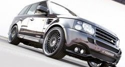 5 199 р. Пороги накладки HAMANN CONQUEROR I Land Rover Range Rover Sport 1 L320 дорестайлинг (2005-2009) (Неокрашенные)  с доставкой в г. Горно‑Алтайск. Увеличить фотографию 8